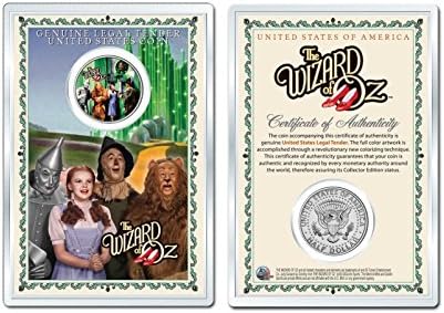 Woz Oz - שומר הסף רשמי JFK מטבע אמריקאי חצי דולר בארהב במחזיק פרימיום