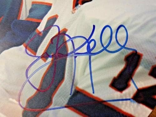 ג'ים קלי פרנק רייך בופלו בילס הקווטרבק חתם על 16x20 צילום JSA COA - תמונות NFL עם חתימה