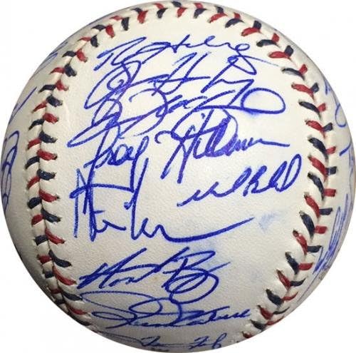 2009 A.L All Star Team חתום בייסבול 31 Auto ICHIRO Verlander MLB Holo COA - חתימות בייסבול