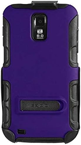 SEIDIO BD2-HK3SSG2TK-PR DILEX CASE עם קיקסטנד ושילוב נרתיק לשימוש עם T-Mobile Samsung Galaxy S II-Amethyst
