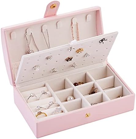 2022 מארגן תכשיטים נשים עגילי מתנה טבעות שרשרת תצוגת תכשיטים קופסא אחסון תכשיטים קופסת תכשיטים פשוט