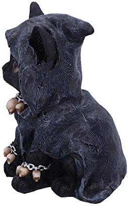 Nemesis עכשיו חתול חתול עגום פסלון חתול עגום, polyresin, שחור, 16 סמ