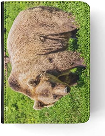 דוב גריזלי יונק של בעלי חיים 4 כיסוי טאבלט פליפ לכיסוי של Apple iPad Mini