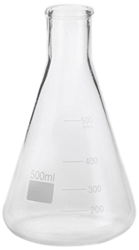 בקבוק כימיה מזכוכית אמריקאי מטלקרפט 17, 17 אונקיות