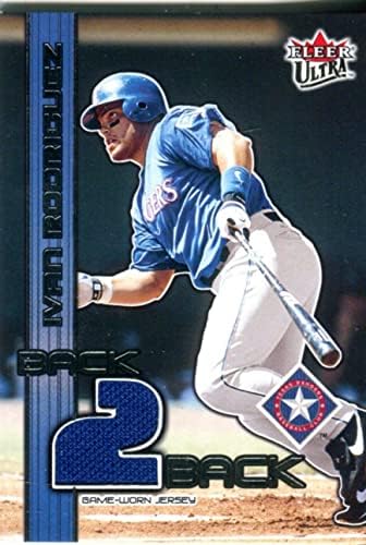 איוון רודריגז 2003 משחק פלייר קלף ג'רסי 295/500 - משחק MLB משומש גופיות