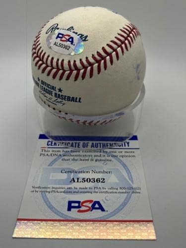 Darryl Strawberry 96 98 99 WS Champs Mets חתום על חתימה חתימה בייסבול PSA DNA *62 - כדורי בייסבול עם חתימה