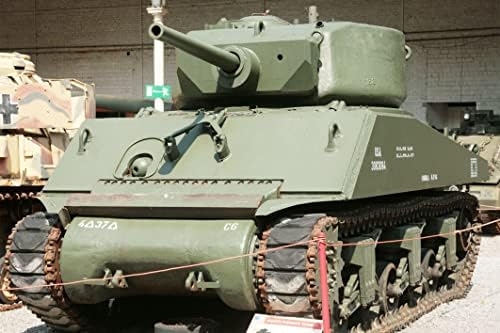 פוסטר גלריה 24x36, M4A3E2 Sherman Jumbo M4 Sherman Tank