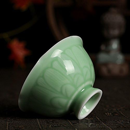 סלדון קונג פו כוסות תה 2.5 גרם אינטגליו עם כוסות לוטוס סאקה