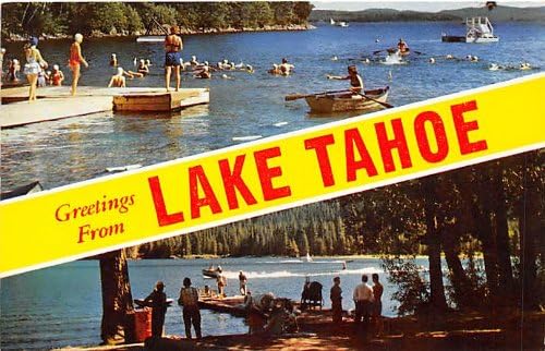 אגם טאהו, גלויה בקליפורניה