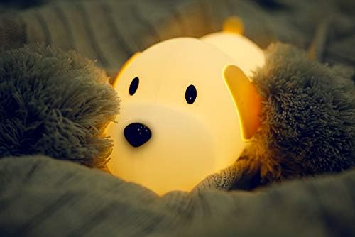 חמוד וחמוד כלב ילדים לילה אורות, תינוק חדרי, בנים ובנות, מתכוונן אורות ללוות שינה.