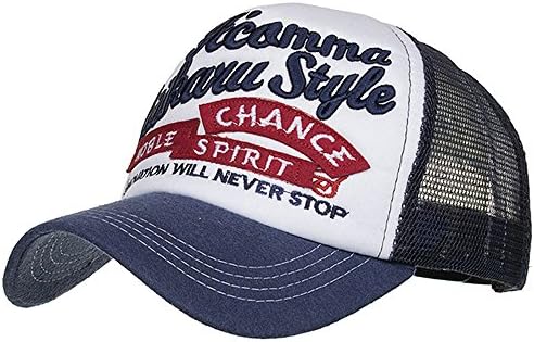 כובע משאיות יוניסקס רקום לגברים ונשים Snapback כובע גרפי כובעי בייסבול כובעי כדורי רשת מתכווננים