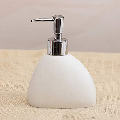Yq whjb מתקן סבון ידיים, בקבוק מיכל קרם שחול שוחק, קרמיקה למילוי קרמיקה נוזלית מתקן משאבת סבון B