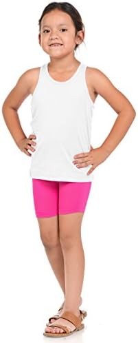 באסיקו 6, 12 יחידות בנות ריקוד אופני מכנסיים קצרים תחת שמלת ריקוד אופני מכנסיים קצרים עבור מגרש משחקים ספורט או תחת חצאיות