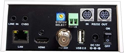 PTZ-OPTICS-30X-SDI GEN-2 PTZ מצלמת הזרמת IP עם HDMI סימולטני ויציאות 3G-SDI-לבן