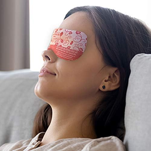 טיפול בקיטור של הוטס כרית עיניים בלתי ניתנת לשימוש חוזר, אדום, בגודל אחד