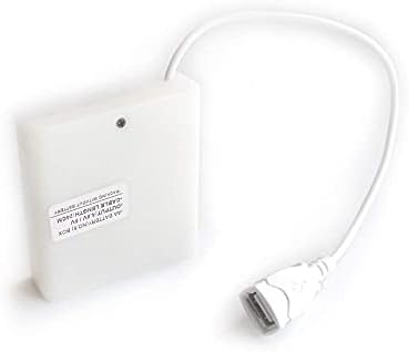 שקע נקבה USB לבן 4 AA חירום 4AA סוללה תיבת מחזיק פלט 4.8 וולט או 6 וולט עם מתג כבוי, 1 יח '