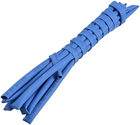 חדש LON0167 כחול 6.5ft 2 מ 'ארוך 3 ממ דיא דיא פולולפין חום צינור צינור צינור (כחול 6,5 רגל 2 מ' לנגס wärmeschrumpfbares rohr aus polyolefin