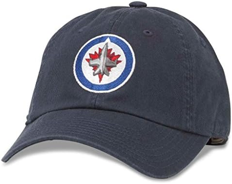אמריקאי מחט כחול קו אוסף הליגה הלאומית הוקי צוות בייסבול כובע מתכוונן אבזם רצועת אבא כובע