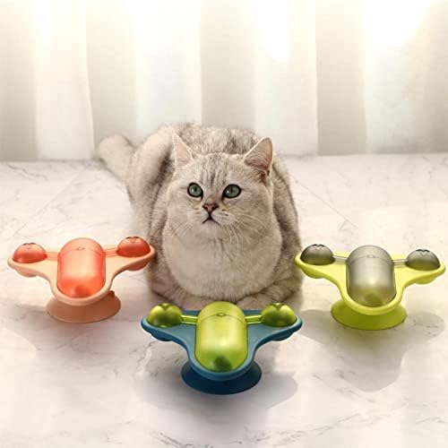 Oallk Cat Food Feeders Sonning צעצועים חיית מחמד כלבים חתולים חכמים יותר שמשחקים צעצועים מטפלים בטלטלים עם פעמון לכלבים