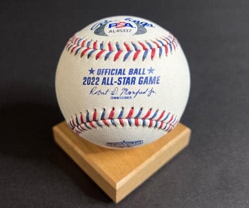 COREY SEAGER - טקסס ריינג'רס 2022 אולסטאר MLB חתום בייסבול PSA AL45337 - כדורי חתימה עם חתימה