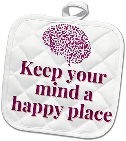תמונת 3 של המוח עם טקסט של שמור על דעתך מקום שמח - פוטולדים