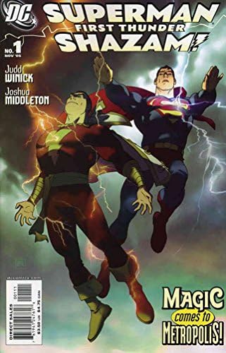 סופרמן / שאזאם: רעם ראשון 1 וי-אף / נ. מ.; די. סי קומיקס