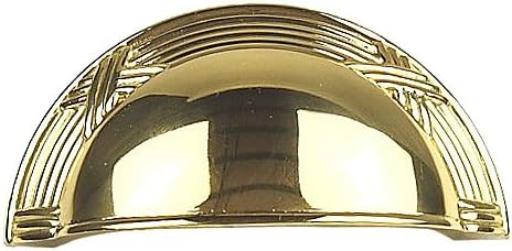 חומרת המאה 15543-3 משיכת גביע גרוזינים, פליז/פליז עתיק