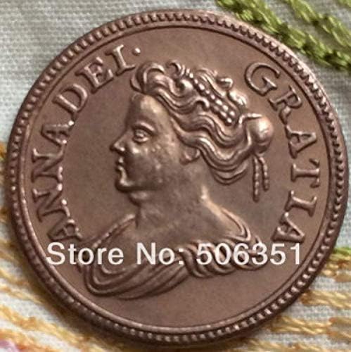 1714 בריטניה 1 מטבעות מטבעות עותק מתנות מתנות