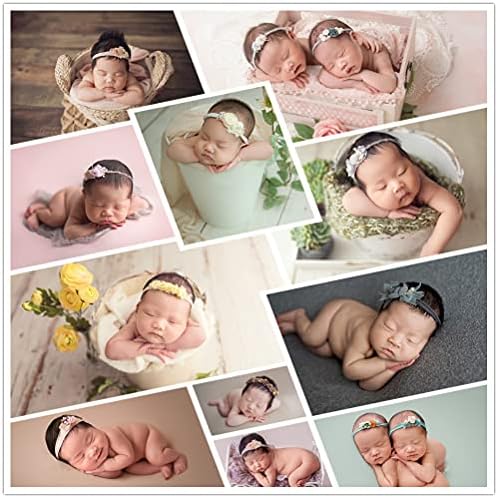 אפס תינוק אבזרי צילום בגימור יילוד ילדה שיער אביזרי תמונה לירות תלבושות תינוקות פרח כיסוי ראש