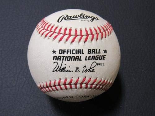 ג'ף ג'ודן חתם על חתימה אוטומטית רולינגס אונל בייסבול B95 - כדורי בייסד חתימה