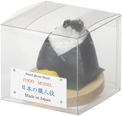 末武 サンプル דגימת מזון מדגם דגימה מדגם סמארטפון, תואם לדגמים שונים, Onigiri/Kobu Stand-10124