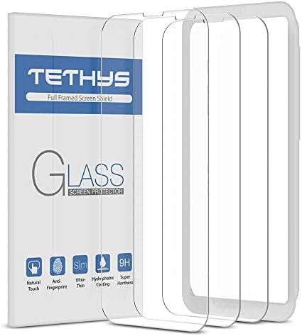 מגן מסך זכוכית Tethys 3 Pack תואם לאייפון 13 Pro Max 2021 6.7 אינץ