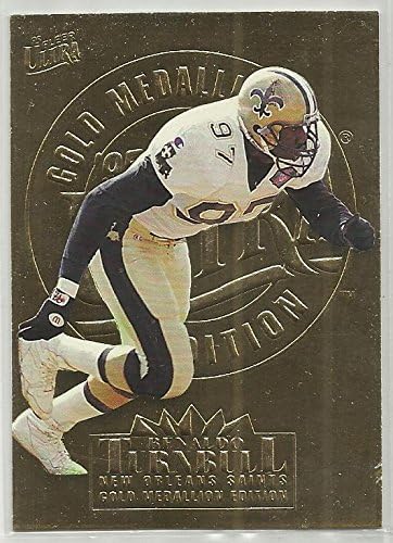 Renaldo Turnbull 1995 Ultra Medallion Gold Card NFL כרטיס כדורגל 220 ניו אורלינס קדושים