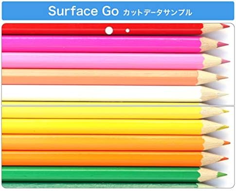 כיסוי מדבקות Igsticker עבור Microsoft Surface Go/Go 2 עורות מדבקת גוף מגן דק במיוחד 001542 עפרון צבעוני
