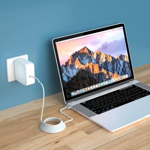 מטען אוויר של Mac Book, MacBook Pro Charging, מתאם כוח מטען 60 וולט T-TIP החלפה מגנטית ל- Mac Book Pro 13 אינץ '2012- תצוגת רשתית