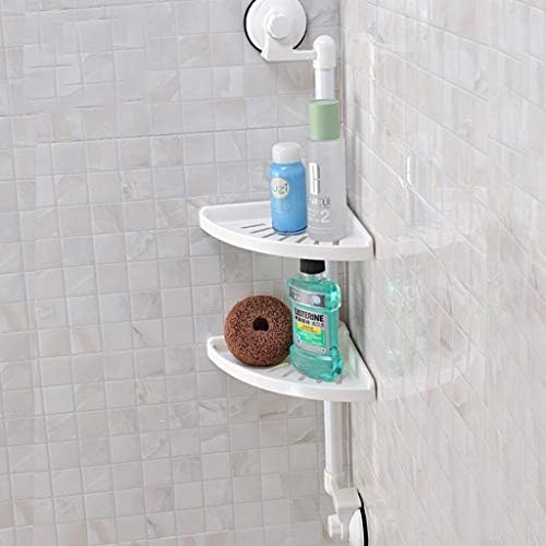 זצ'אן 2 שכבות מסגרת אמבטיה מסגרת מקלחת כדורי מקלחת שמפו סבון סבון אחסון קוסמטי סל קופסת תבלינים תבלינים קופסת אחסון
