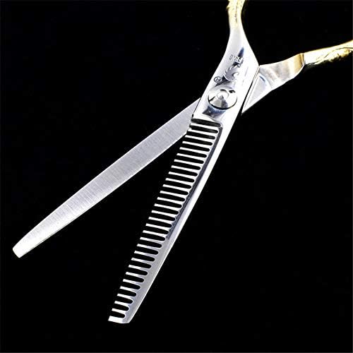 XJPB חיתוך שיער מספריים ערכות מפלדת נירוסטה מספריים סט ספרות/סלון/ערכת מספריים ביתית לגברים נשים וחיית מחמד
