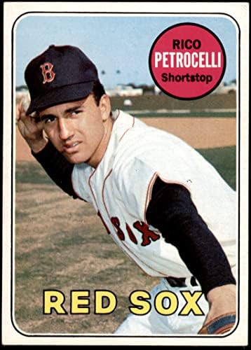 1969 Topps 215 RICO PETROCELLI BOSTON RED SOX EX+ RED SOX