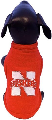 NCAA Nebraska Cornhuskers קוטב סווטשירט כלב