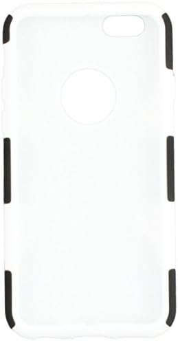 כיסוי היברידי דק דינמי אלחוטי לאייפון 6-אריזה קמעונאית-שחור / לבן