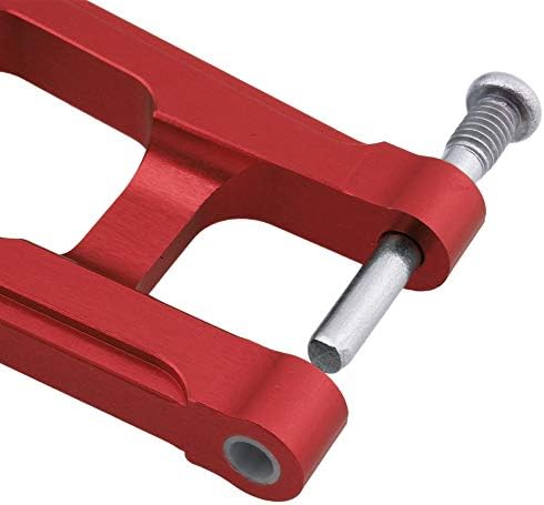 HobbyPark סגסוגת קדמית ואחורית זרועות מתלה לטרקססס 1/10 סלאש 4x4 שדרוגי חלקים מתאימים לניתוח 4x4, Rustler 4WD VXL-replates חלק 3655, אדום
