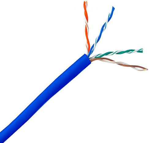 1000ft ירוק CAT6 UTP COPPER 23AWG 500MHz במהירות גבוהה רשת LAN רשת Gigabit Ethernet Wire Internet Cable UL ETL