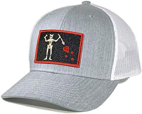 טייז מולדת של גברים שחור -זן שודר דגל טלאים כובע משאית