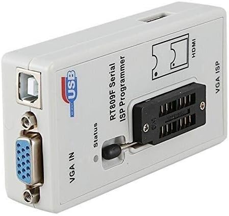 Fauuche JF-XUAN RT809F כלי מתכנת ISP סדרתי תואם לבקר LCD Mainoboard Controler Cread and Writt ערכות USB EPROM Flash VGA ISP Circuit Circuit