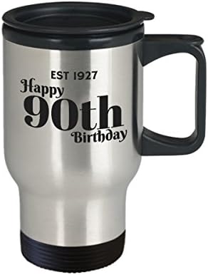 ספל - EST 1927 יום הולדת 90 שמח