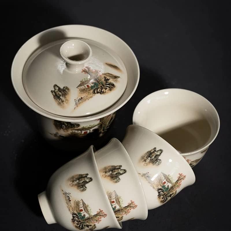Xiulaiq ניידים קונג פו טיטוס תה קומקום תה גאיוואן תה יצירתי מכין ערכות תה משרד ביתי טקס תה סיני