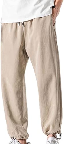 מכנסי DGHM-jlmy מכנסיים מזדמנים פלוס מכנסיים בגודל מכנסיים טרנדיים מכנסי טרנינג מכנסי טרנינג משוררים אימון אימון נוחות מנוחה
