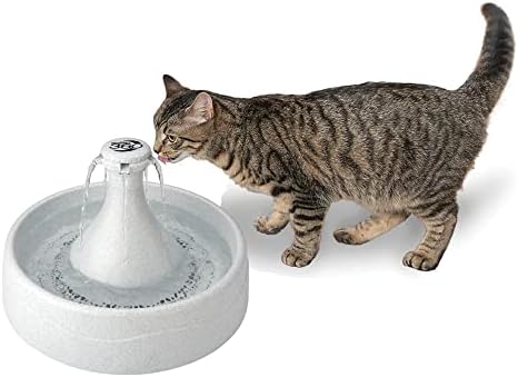 מזרקת שתייה מרובה לחיות מחמד 360-מתקן מים אוטומטי הניתן להתאמה אישית לחתולים וכלבים-קיבולת מים טריים ומסוננים של 128 אונקיות לחיות מחמד