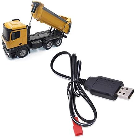 כבל טעינה של USB TBEST עבור HUINA 1573 צעצוע חשמלי לשלט רחוק סגסוגת סגסוגת רכב רכב רכב