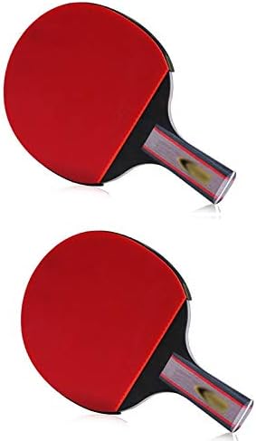 טניס שולחן מגדיר מחבט שדרוג שדרוג חדש טניס טניס סמסונג טניס טניס מחבט ישר ירה בסך הכל 2 חבילות, ניידות